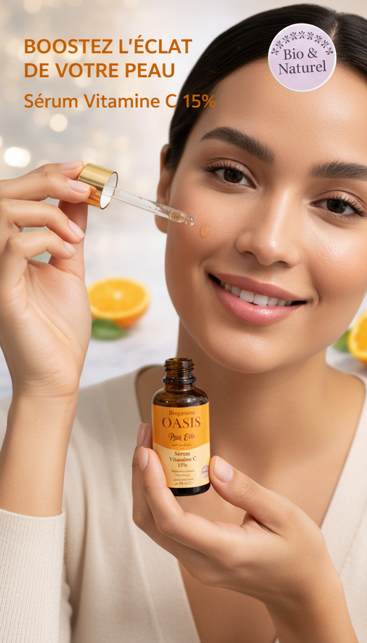 -Biogamme Oasis- Vit C                     سيروم التفتيح فيتامين سي 15% للوجه و الرقبة